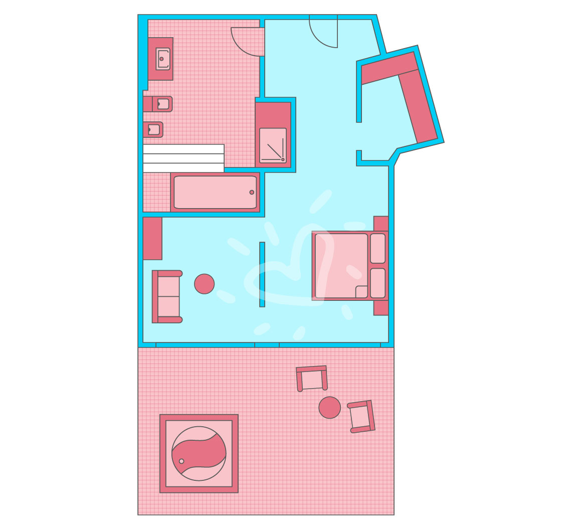 Juniorsuite Whirlpool (2023-2024 renoviert)