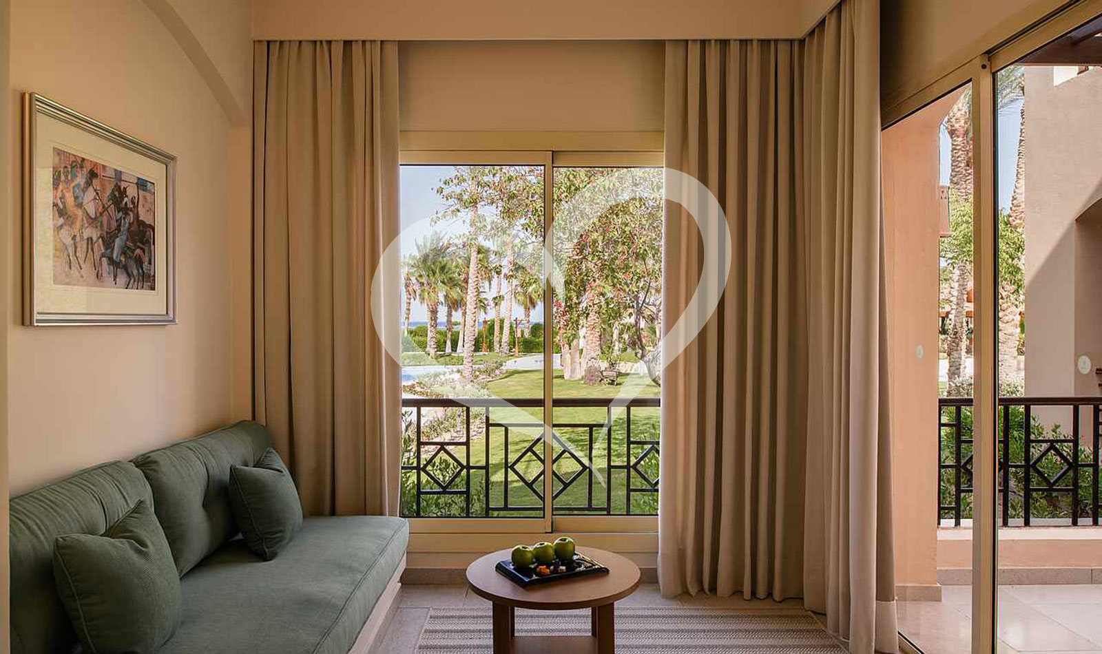Single with Child Double Room Garden View