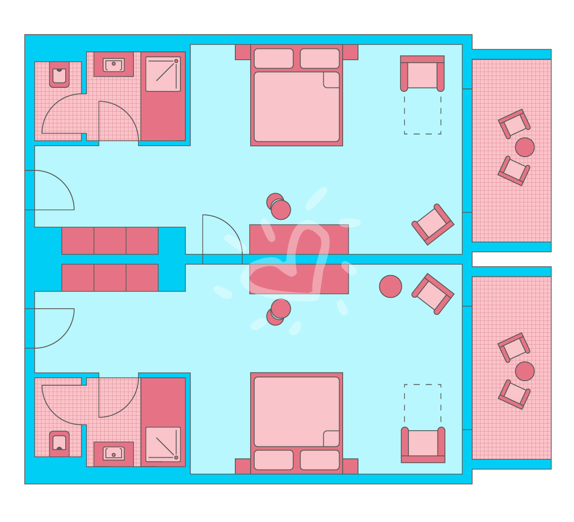 Family Double Room Classic Connecting Door