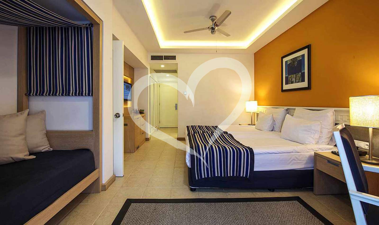 Family Double Room Superior Village Connecting Door